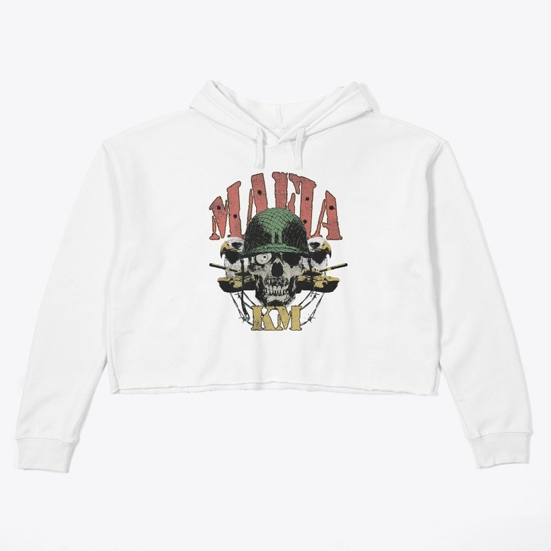 800-99.jpg Women's Crop Hoodie - Image 1
